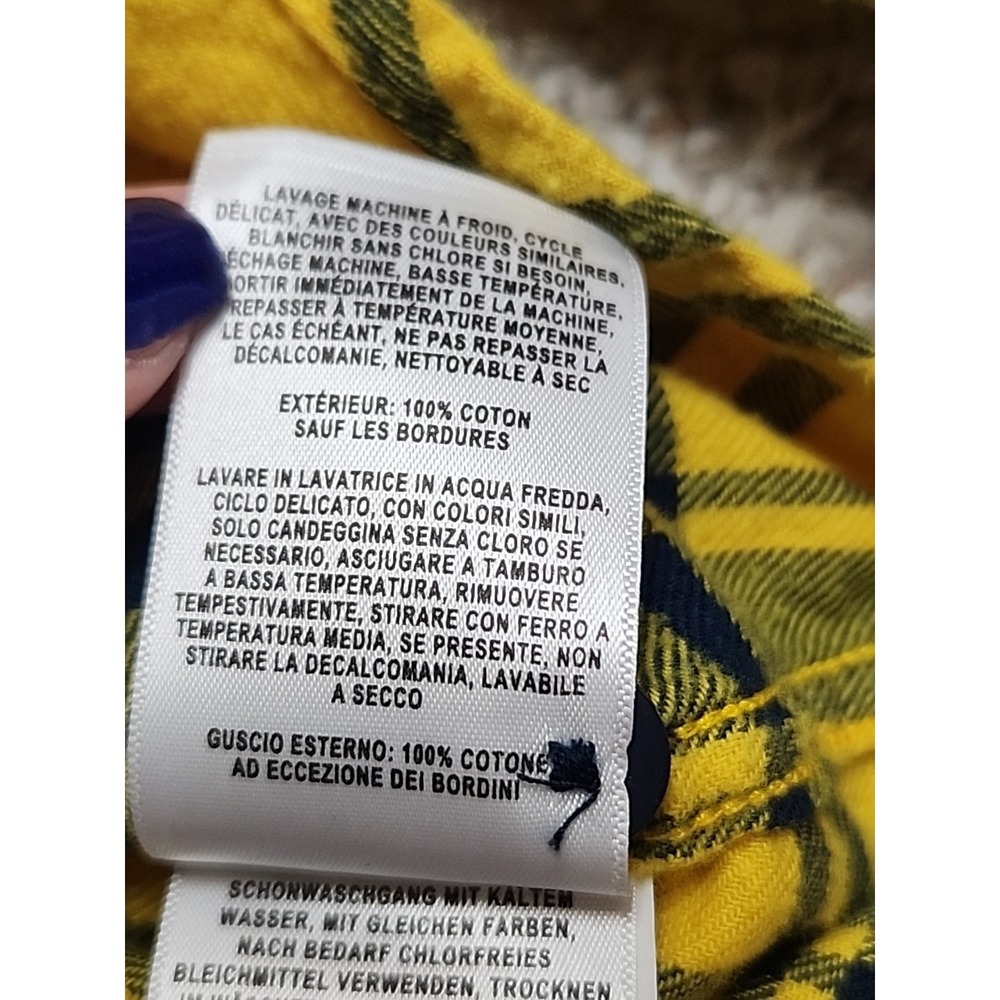 Columbia Michigan Wolverines Flare Gun Cotton Flannel Shirt size Men's‎ Medium - Picture 14 of 15